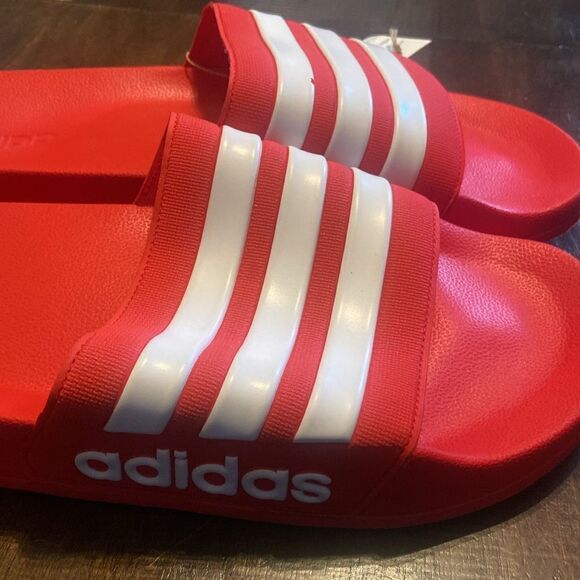 Adidas Slides Men’s Size 18 Adelite Shower - Picture 6 of 7